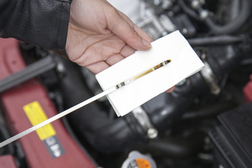 car oil test